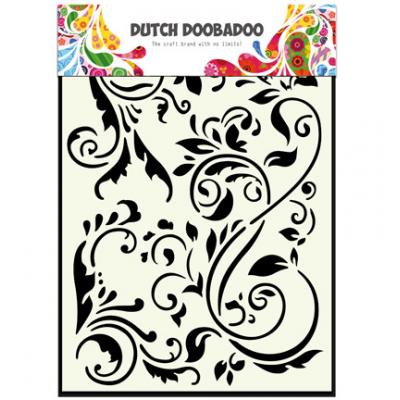 Dutch DooBaDoo Stencil - Swirls
